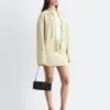 Oversized-Cardigan im Polo-Stil