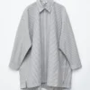 Oversized-Hemd-Minikleid