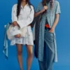 Oversized-Hemd-Minikleid