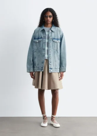Oversized-Jeansjacke
