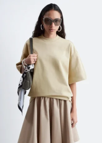 Oversized-T-Shirt aus Baumwolle