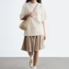 Oversized-T-Shirt aus Baumwolle