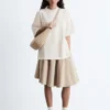 Oversized-T-Shirt aus Baumwolle