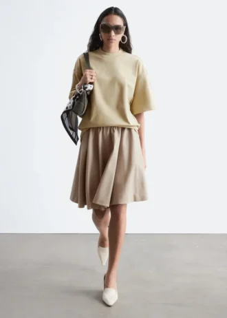 Oversized-T-Shirt aus Baumwolle