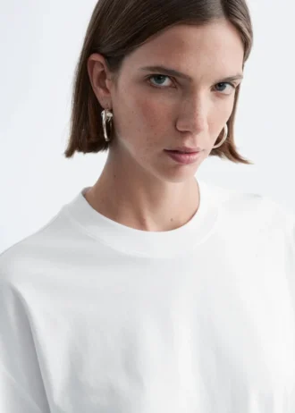 Oversized-T-Shirt aus Baumwolle
