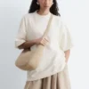 Oversized-T-Shirt aus Baumwolle