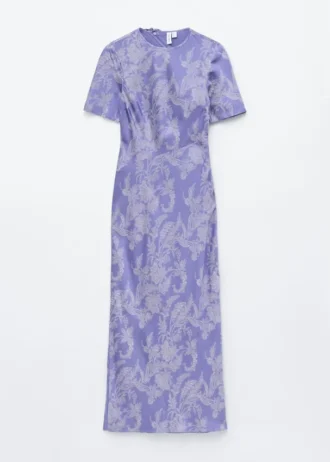 Paisley-Maxikleid aus Viskose