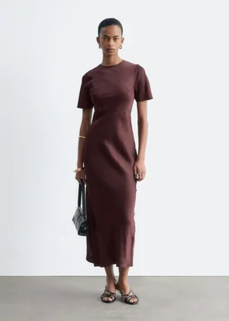 Paisley-Maxikleid aus Viskose
