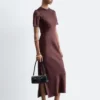 Paisley-Maxikleid aus Viskose