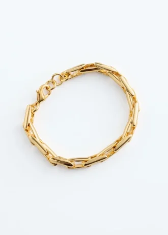 Papierklammer-Kettenarmband