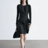 Peplum-Minikleid