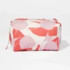 Pink Noon Canvas-Kosmetiktasche