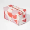 Pink Noon Canvas-Kosmetiktasche