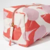 Pink Noon Canvas-Kosmetiktasche