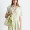 Plissiertes Hemdkleid