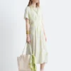 Plissiertes Hemdkleid