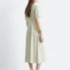Plissiertes Hemdkleid
