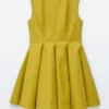 Plissiertes Minikleid