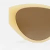 Polarisierte Cat-Eye-Sonnenbrille aus Acetat