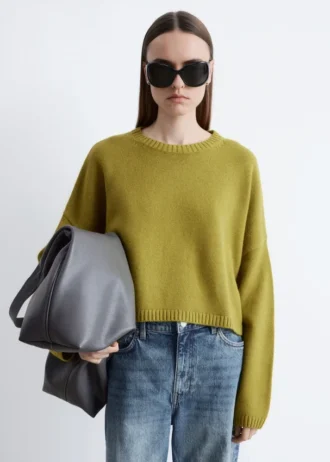 Pullover aus Kaschmir und Baumwolle