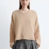 Pullover aus Kaschmir und Baumwolle
