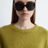 Pullover aus Kaschmir und Baumwolle