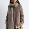 Pullover aus Mohair-Mischung