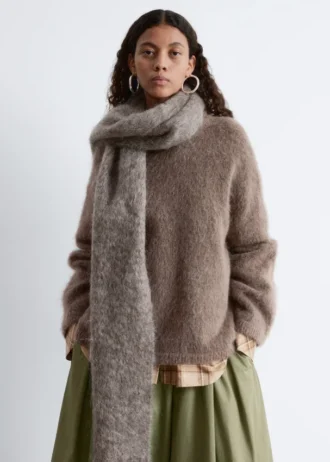 Pullover aus Mohair-Mischung