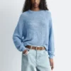 Pullover aus Seiden-Baumwoll-Strick