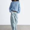 Pullover aus Seiden-Baumwoll-Strick