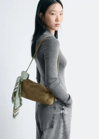 Rechteckige Schultertasche
