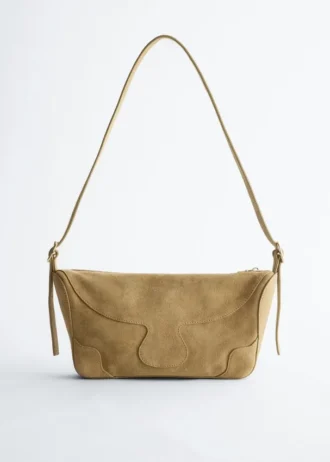 Rechteckige Schultertasche