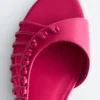 Riemchen-Ledersandalen