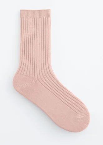 Rippstrick-Socken