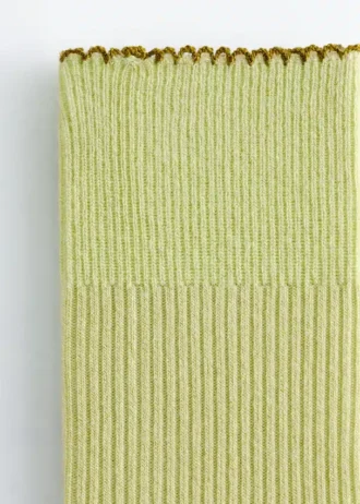 Rippstrick-Socken