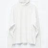 Rollkragenpullover mit Dolman-Ärmeln