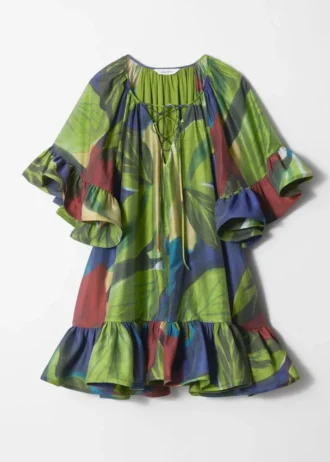 Rüschen-Minikleid