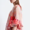 Rüschen-Minikleid