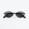 Runde Sonnenbrille mit Drahtgestell