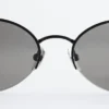 Runde Sonnenbrille mit Drahtgestell