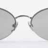 Runde Sonnenbrille mit Drahtgestell