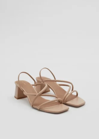 Sandalen mit Riemchen und Blockabsatz