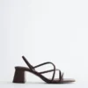 Sandalen mit Riemchen und Blockabsatz