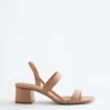 Sandalen mit Riemchen und Blockabsatz