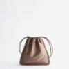 Satin-Kordelzugtasche
