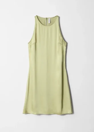 Satin-Minikleid