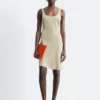 Satin-Slip-Minikleid