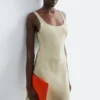 Satin-Slip-Minikleid