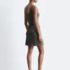 Satin-Slip-Minikleid