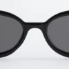 Schlanke Sonnenbrille mit ovalem Rahmen